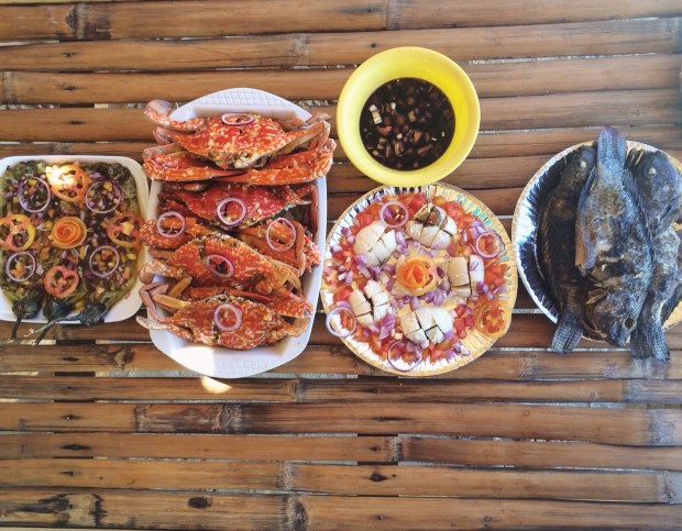 Just look at that feast! And that was just for three! 