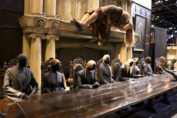The terrifying set of Malfoy Manor