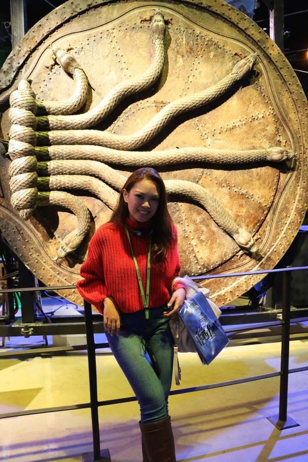 Practiced my Parseltongue on the door to the Chamber of Secrets