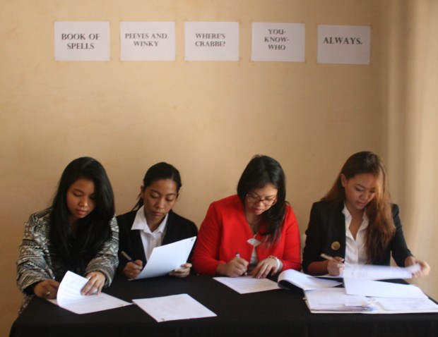 "The Unbreakable Vow" - Portkey Events, Inc's contract signing | February 2016