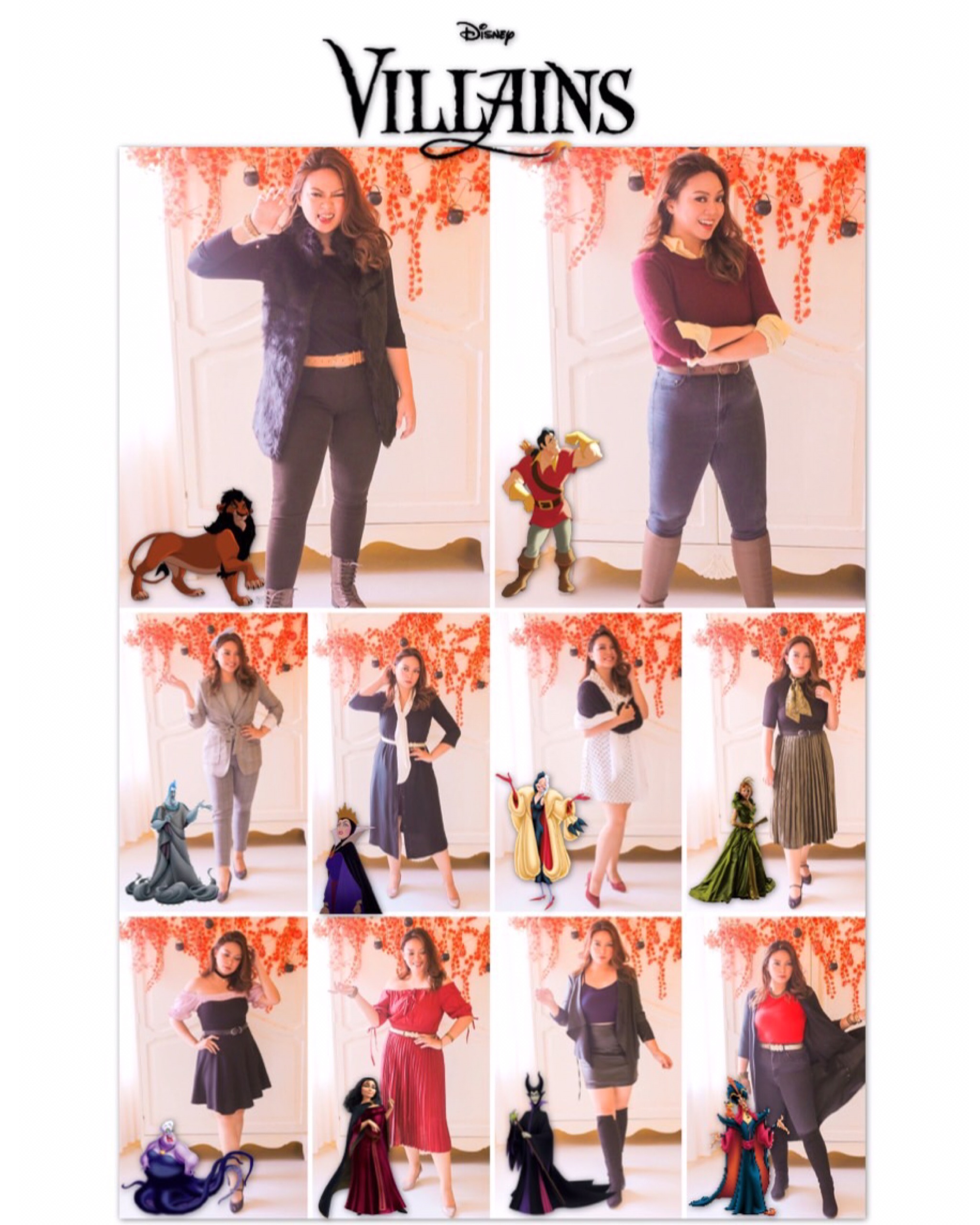 Truly Magical: Disney Villains Disneybound Lookbook – Katsie Llave, image size:2048x2558